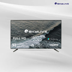 Skylive 101.6 cm (40 inches) Bezel-Less Full HD Smart Android LED TV (SL40S) SL5000 (2024 Model)