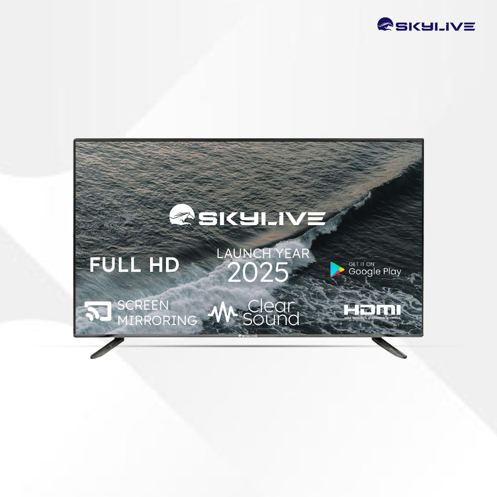Skylive 109.22 cm (43 inches) Bezel-Less FHD Android LED TV (SL43S)(SL6300SQLD) (2024 Model)