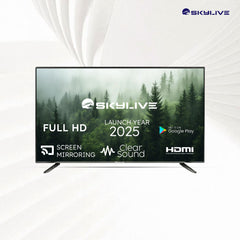 Skylive 109.22 cm (43 inches) Bezel-Less FHD AndroidLED TV (SL43PRO) (SL6300SQLD)  (2024 Model)