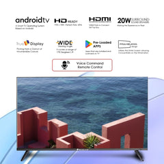 Skylive 127 cm (50 inches) UHD Smart Android LED TV (SL50PROV) With voice command remote (2024 Model)