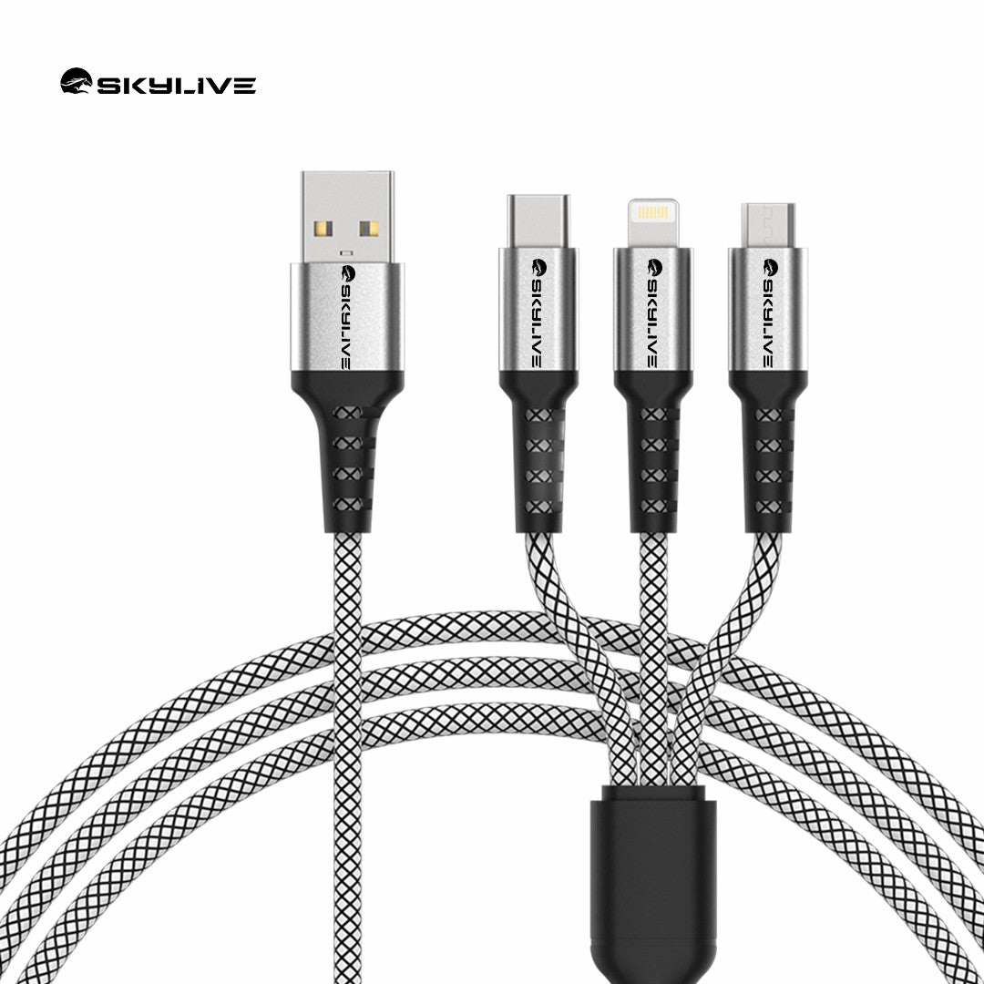 USB To Type C & Lightning Wire SLCU30006