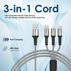 USB To Type C & Lightning Wire SLCU30006