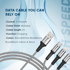 USB To Type C & Lightning Wire SLCU30006