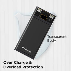 Skylive Power Bank SLFPB0009 Transparent 10K mAh